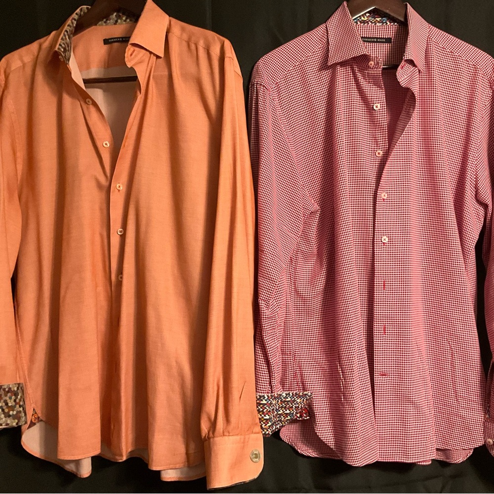Uniquely Designed HAMMERMADE Men’s Dress Shirts (usually <100 per design.)